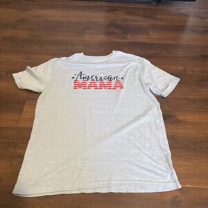 Royce Americana Tee American Mama Women's Medium Poly Cotton Lyocell Blue 2XL